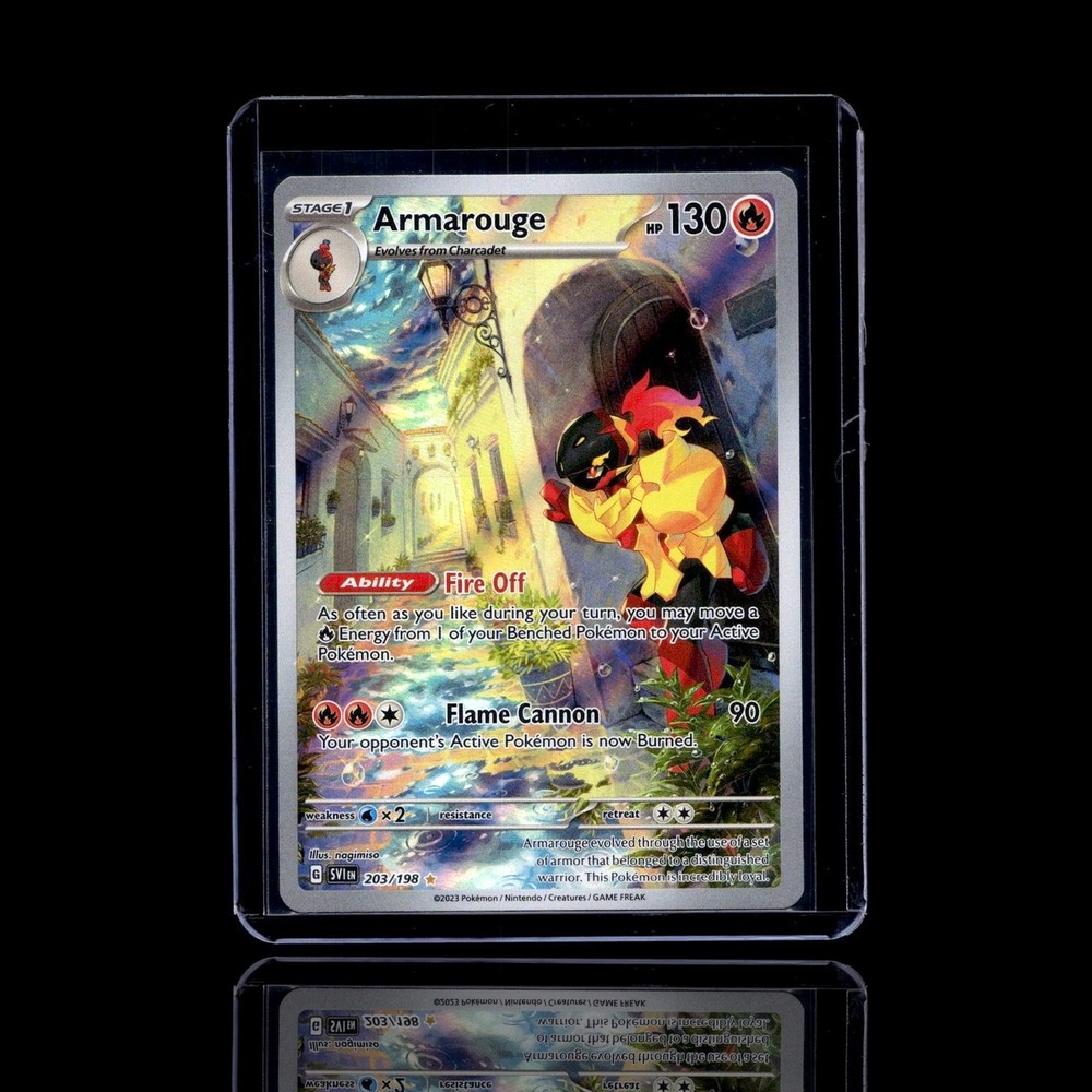 A Ultra Rare card left