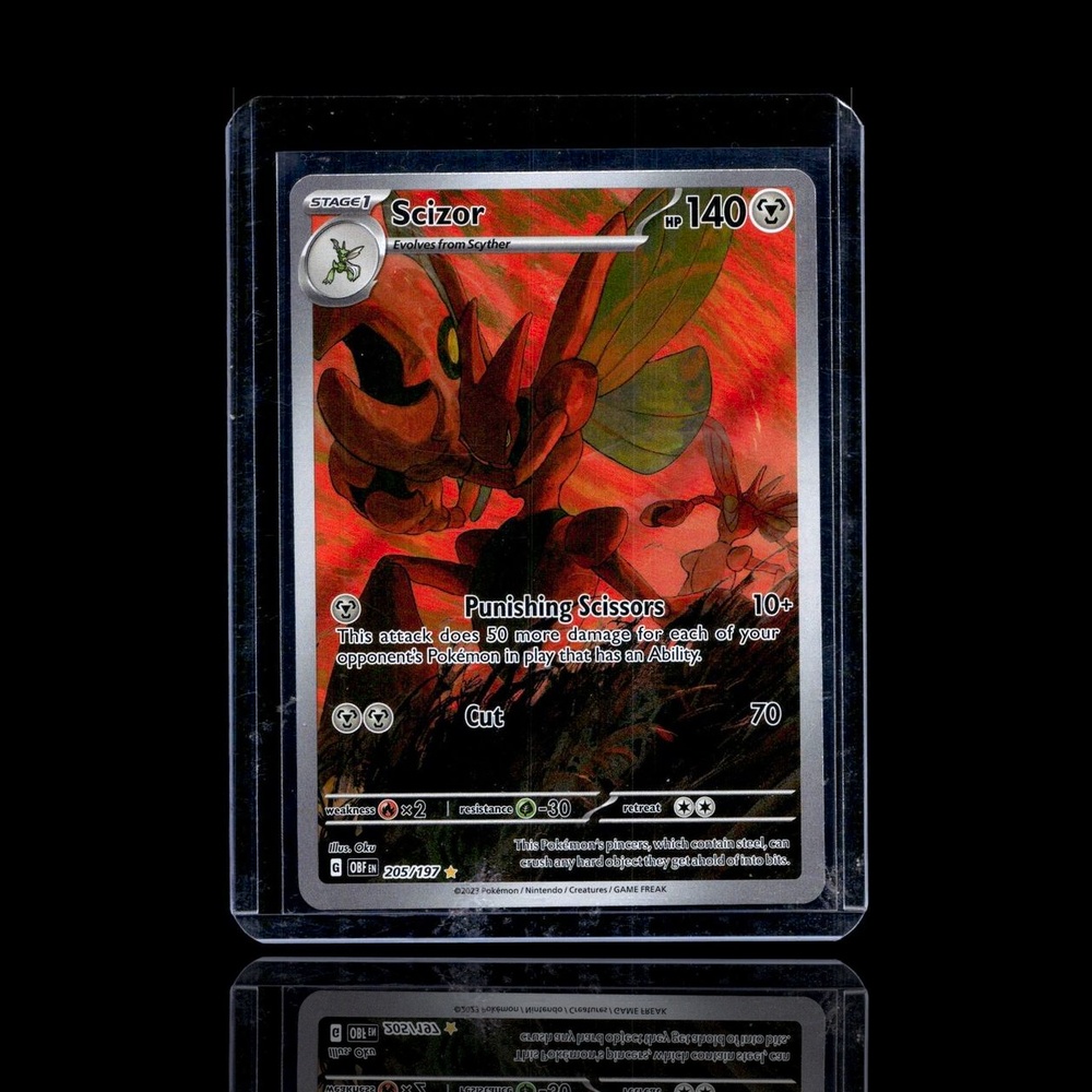A Ultra Rare card left