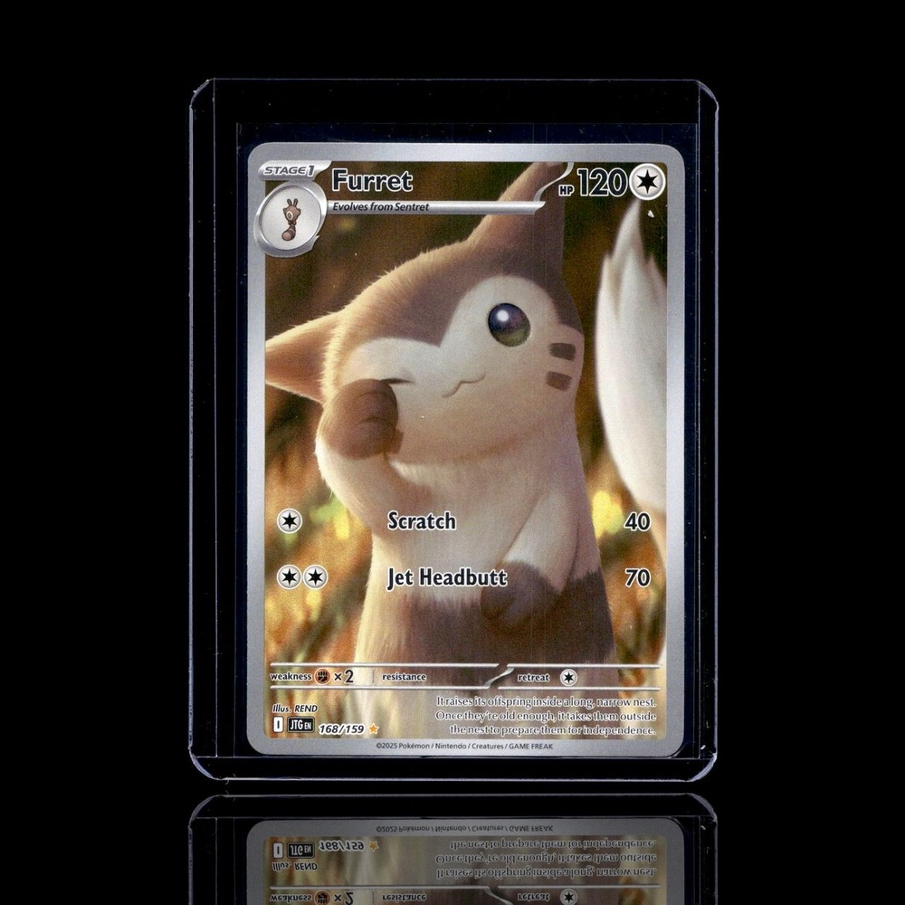 A pulled Rare card