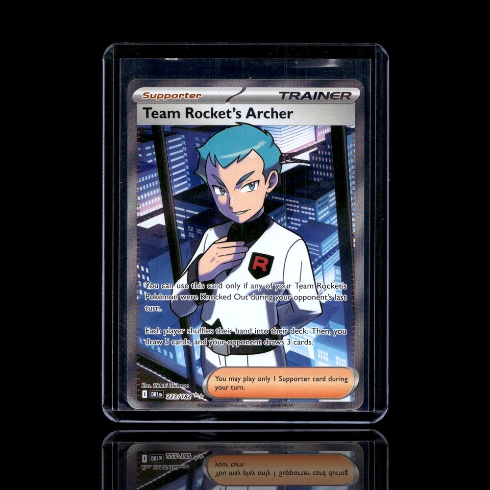 A Common card left