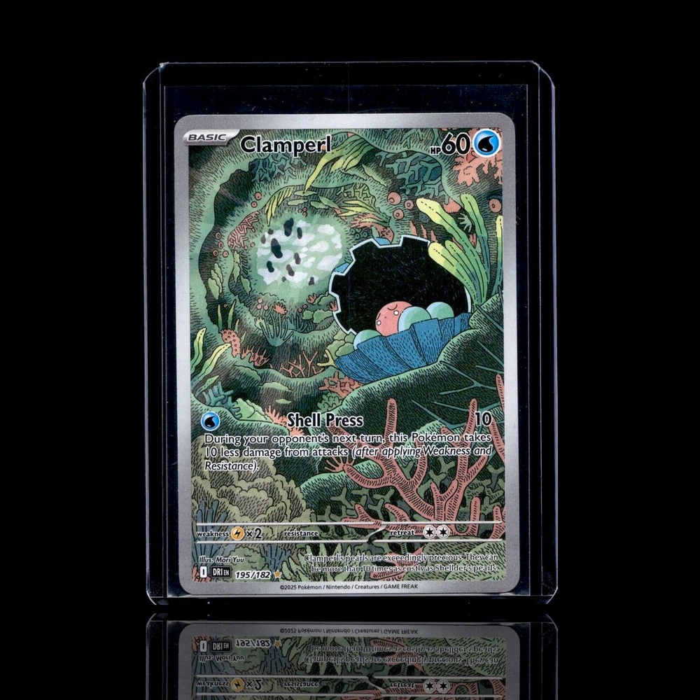 A pulled Common card