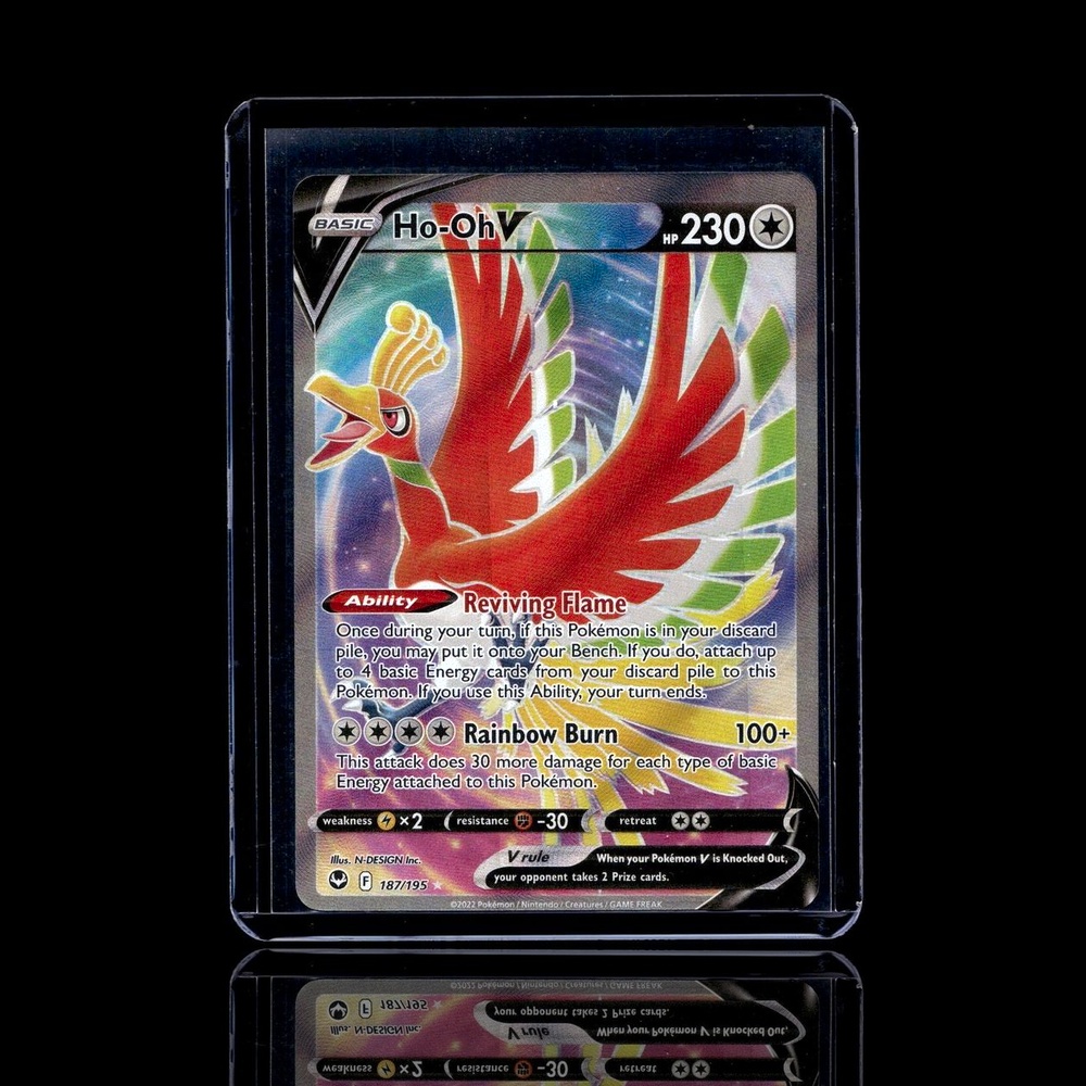 A pulled Rare card