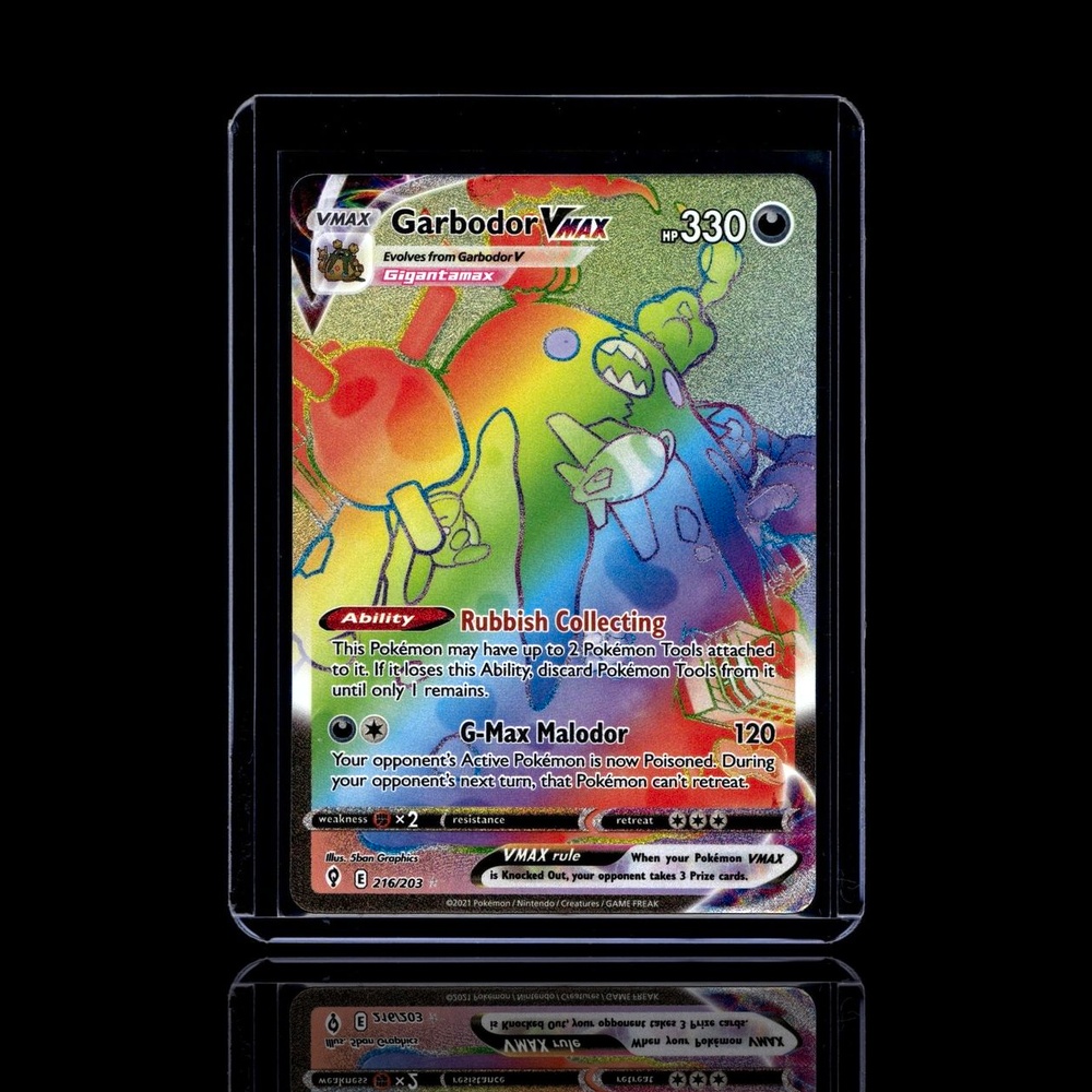 A pulled Rare card
