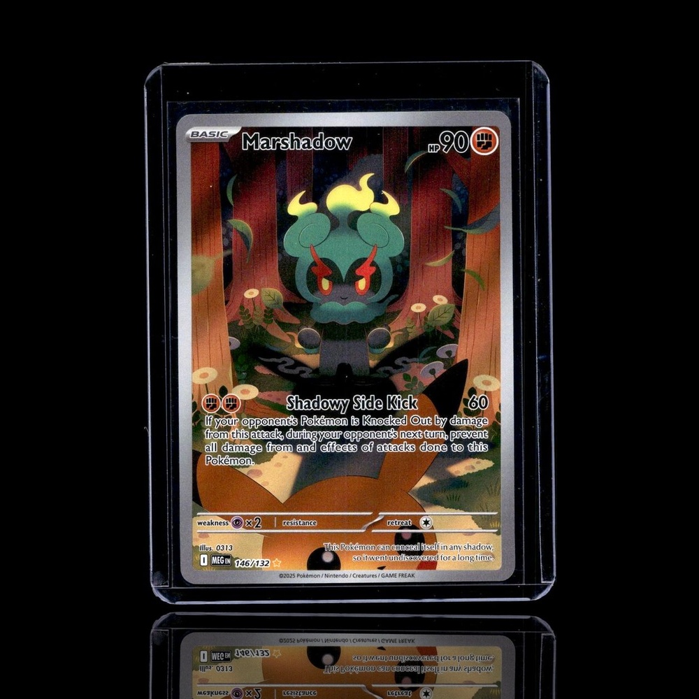 A pulled Ultra Rare card