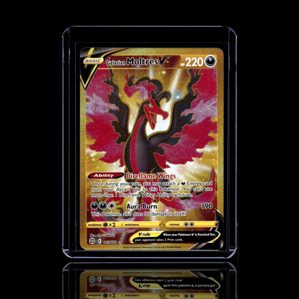 A pulled Epic card