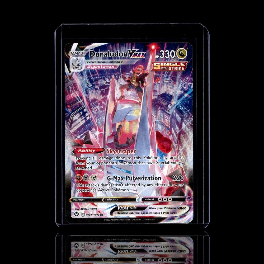 A pulled Rare card