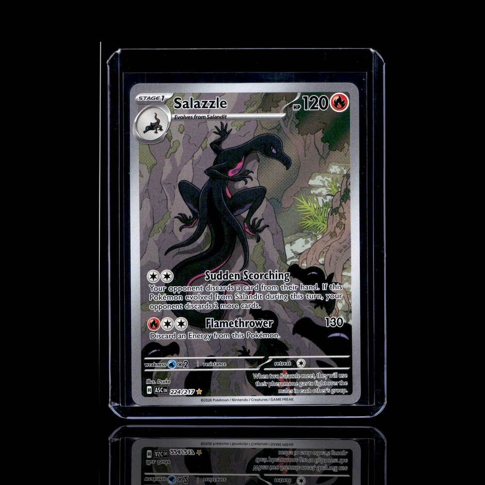 A pulled Common card
