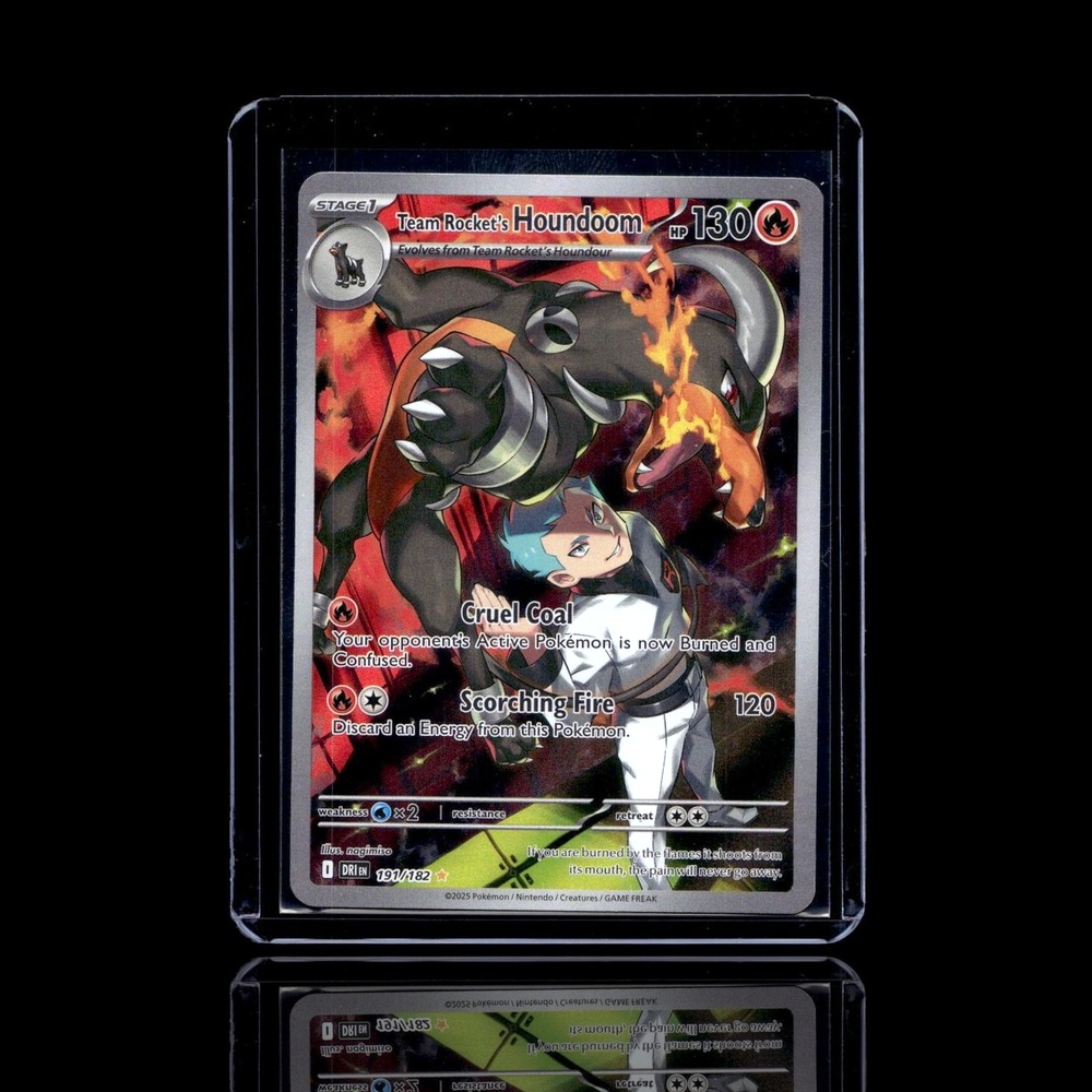 A Ultra Rare card left