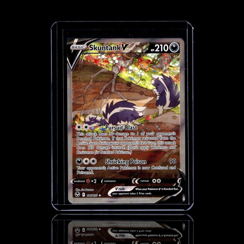 A pulled Rare card