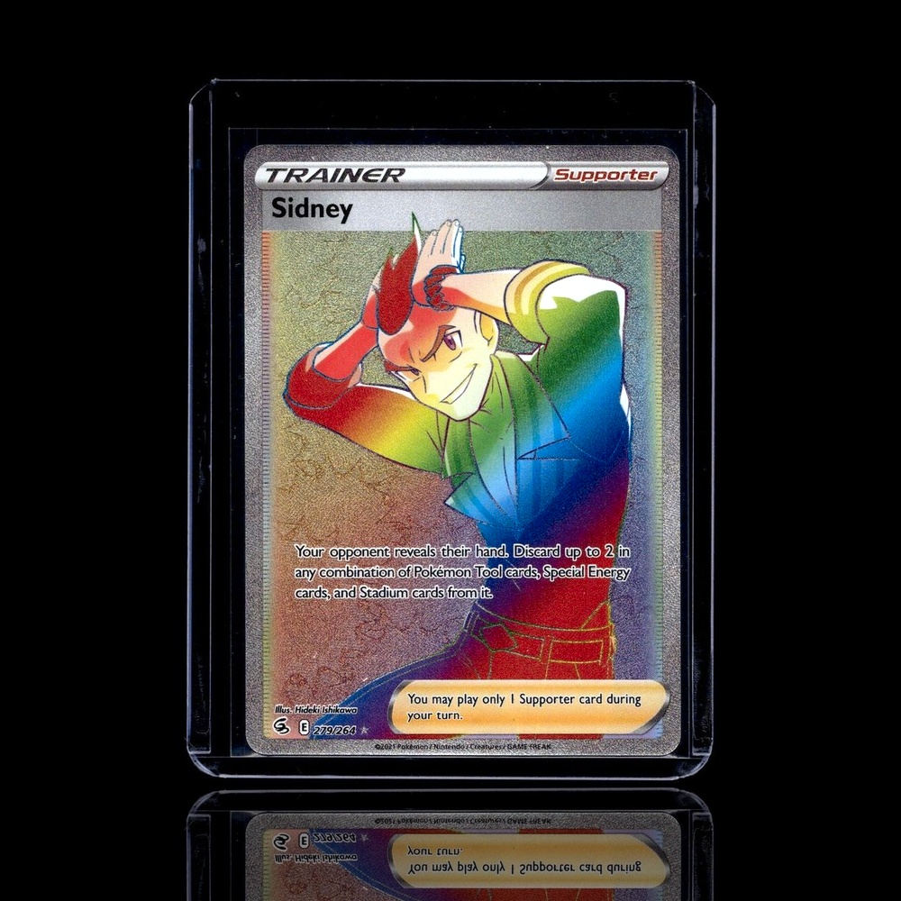 A pulled Common card