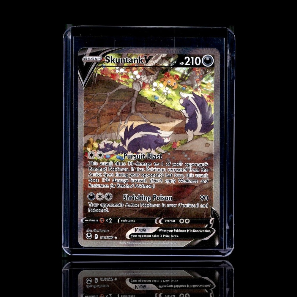 A pulled Rare card