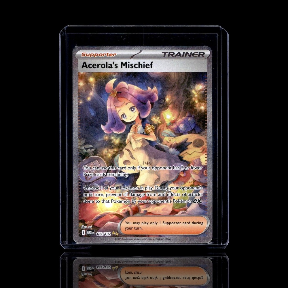 A pulled Epic card