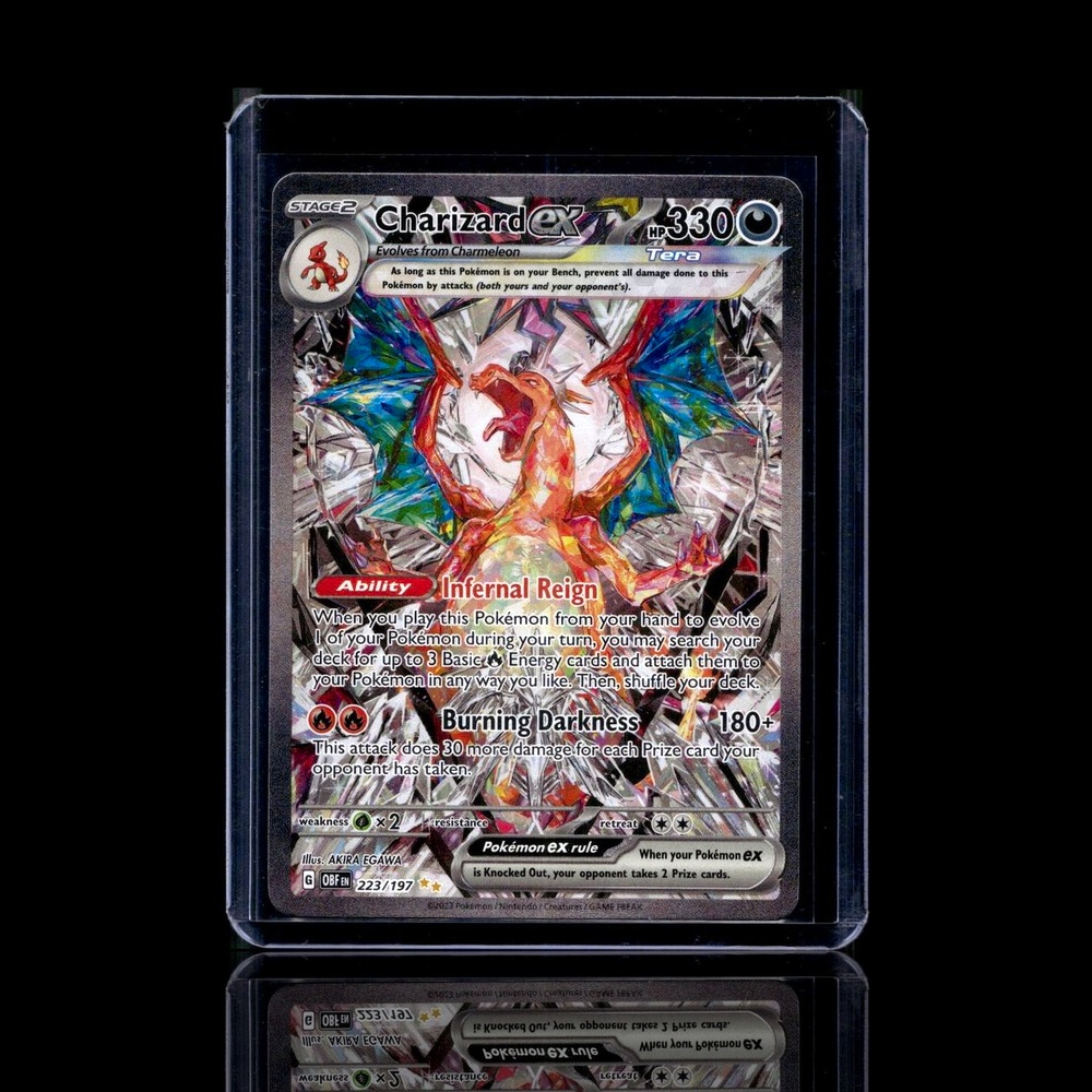 A Chase card left