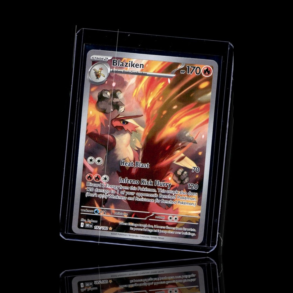 A Ultra Rare card left