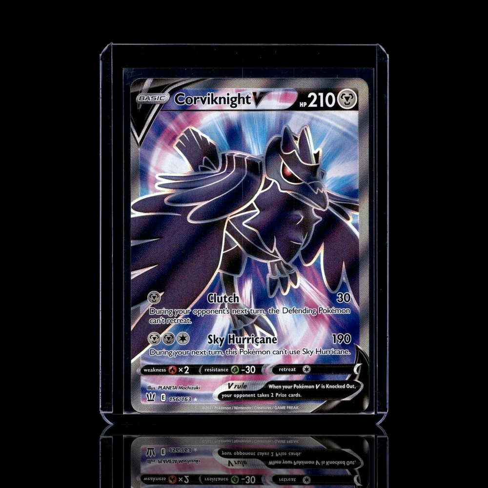 A pulled Rare card
