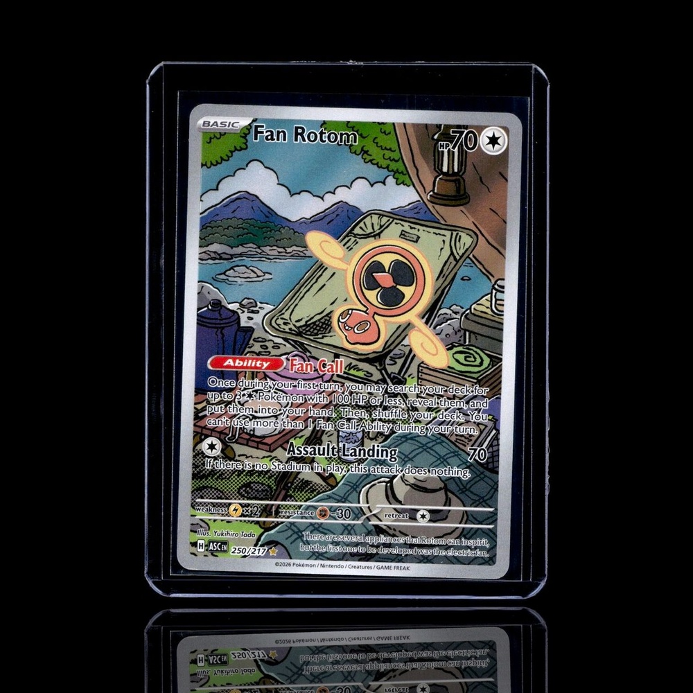 A Common card left