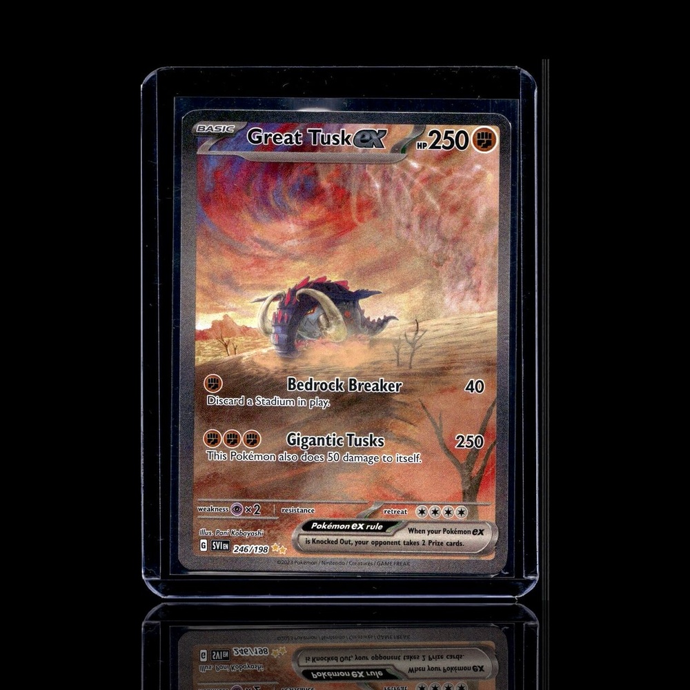 A Ultra Rare card left