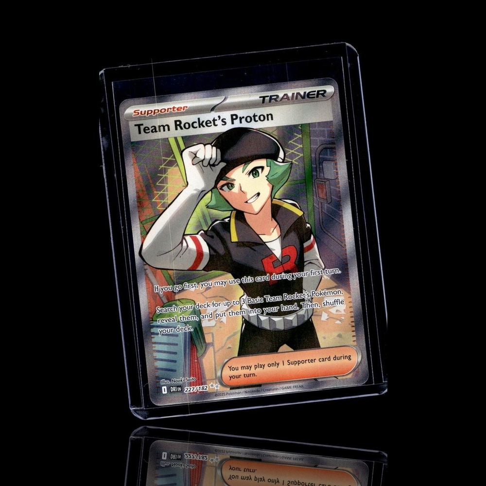A Common card left