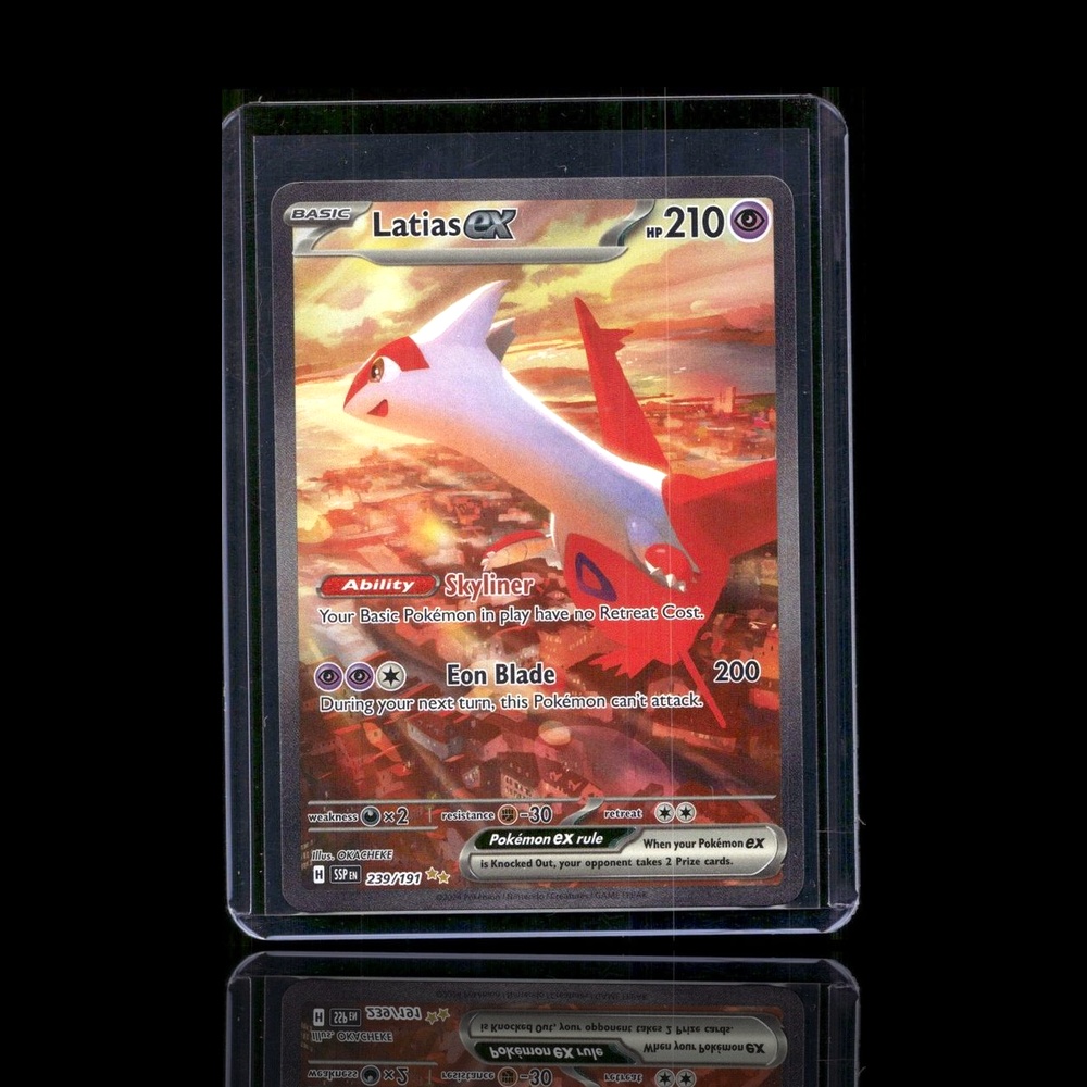 A Chase card left