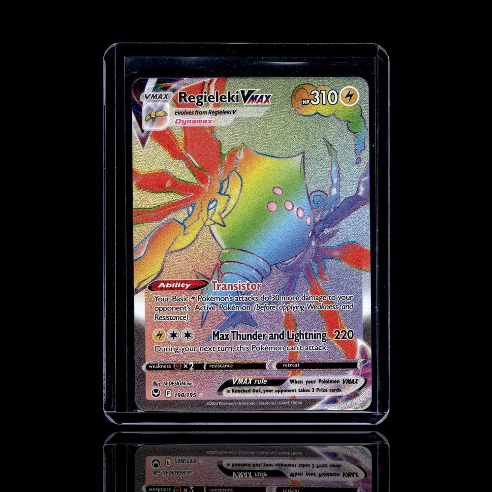 A pulled Rare card