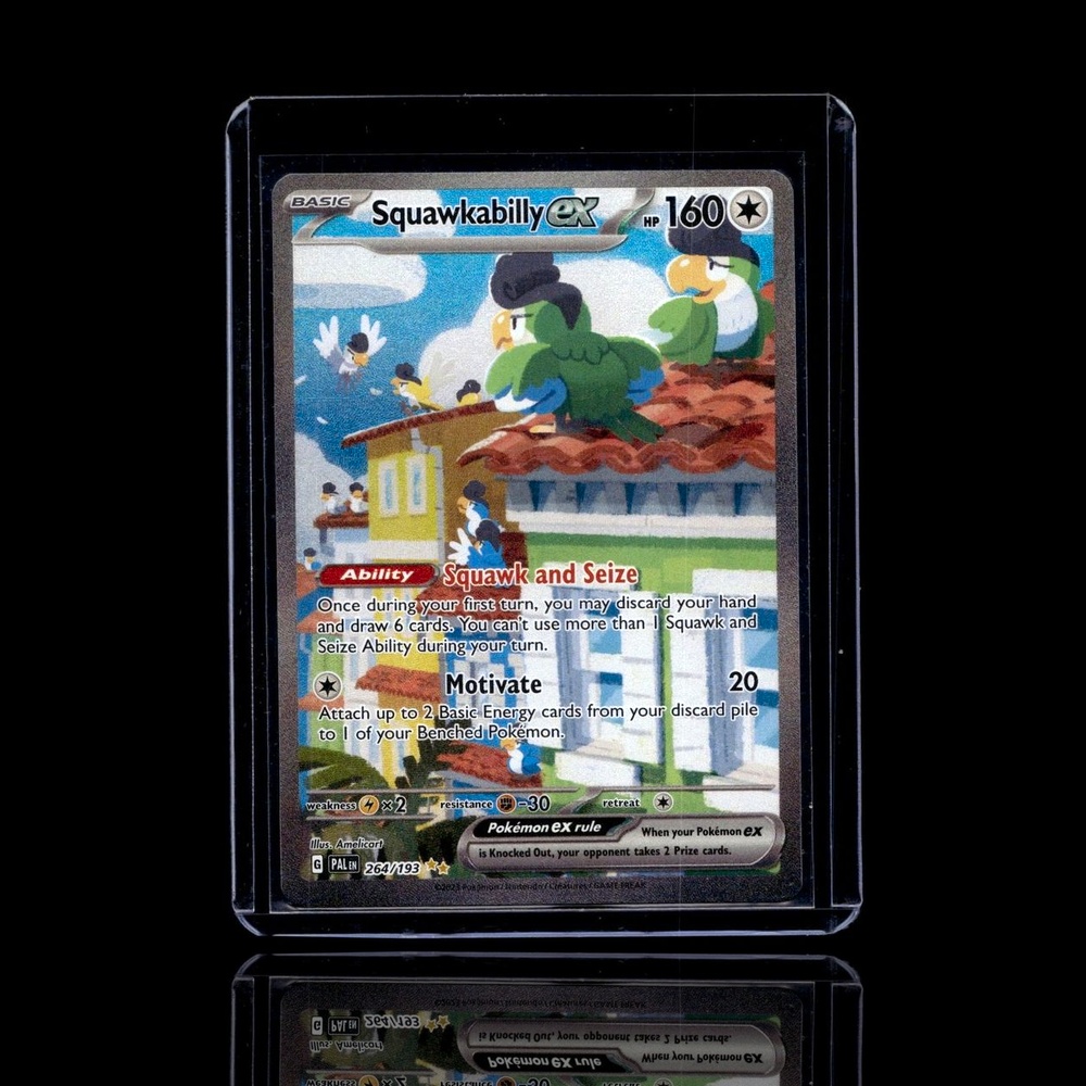 A Ultra Rare card left