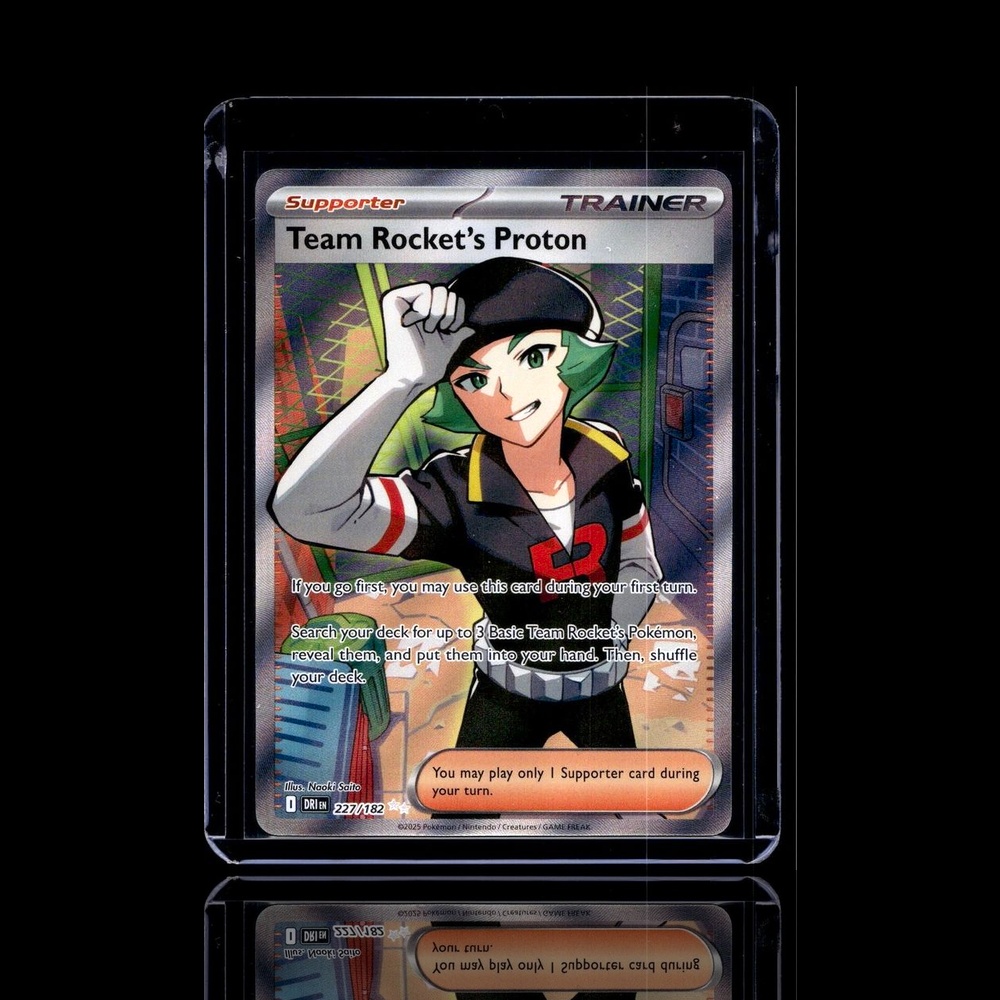 A Common card left