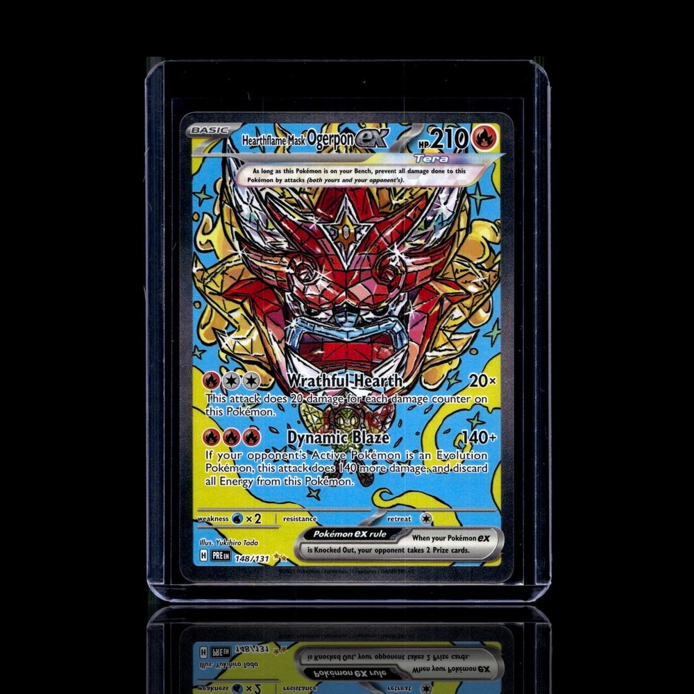 A pulled Epic card