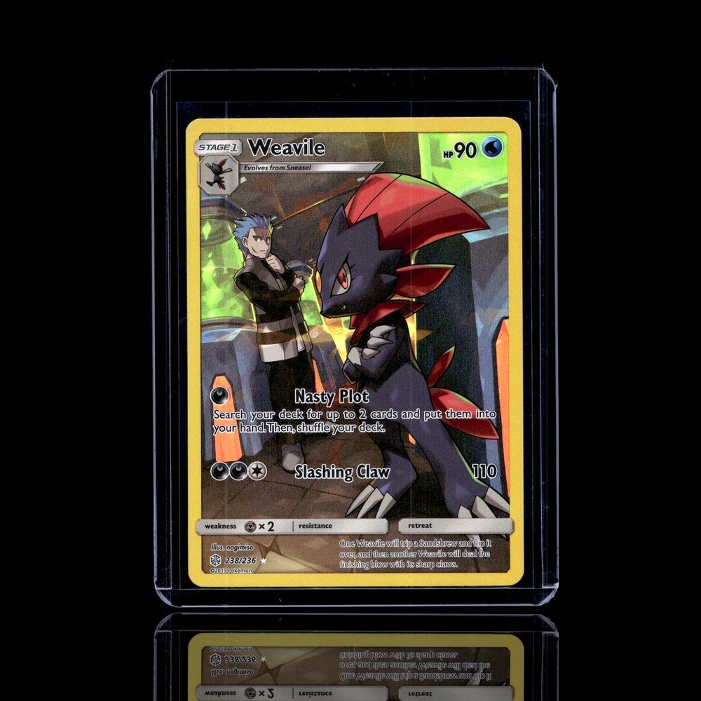 A Ultra Rare card left
