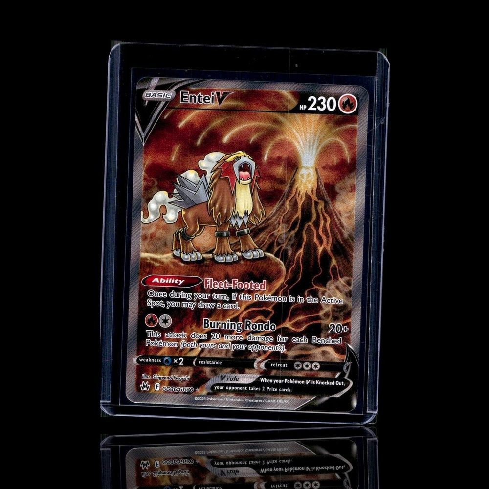 A pulled Epic card