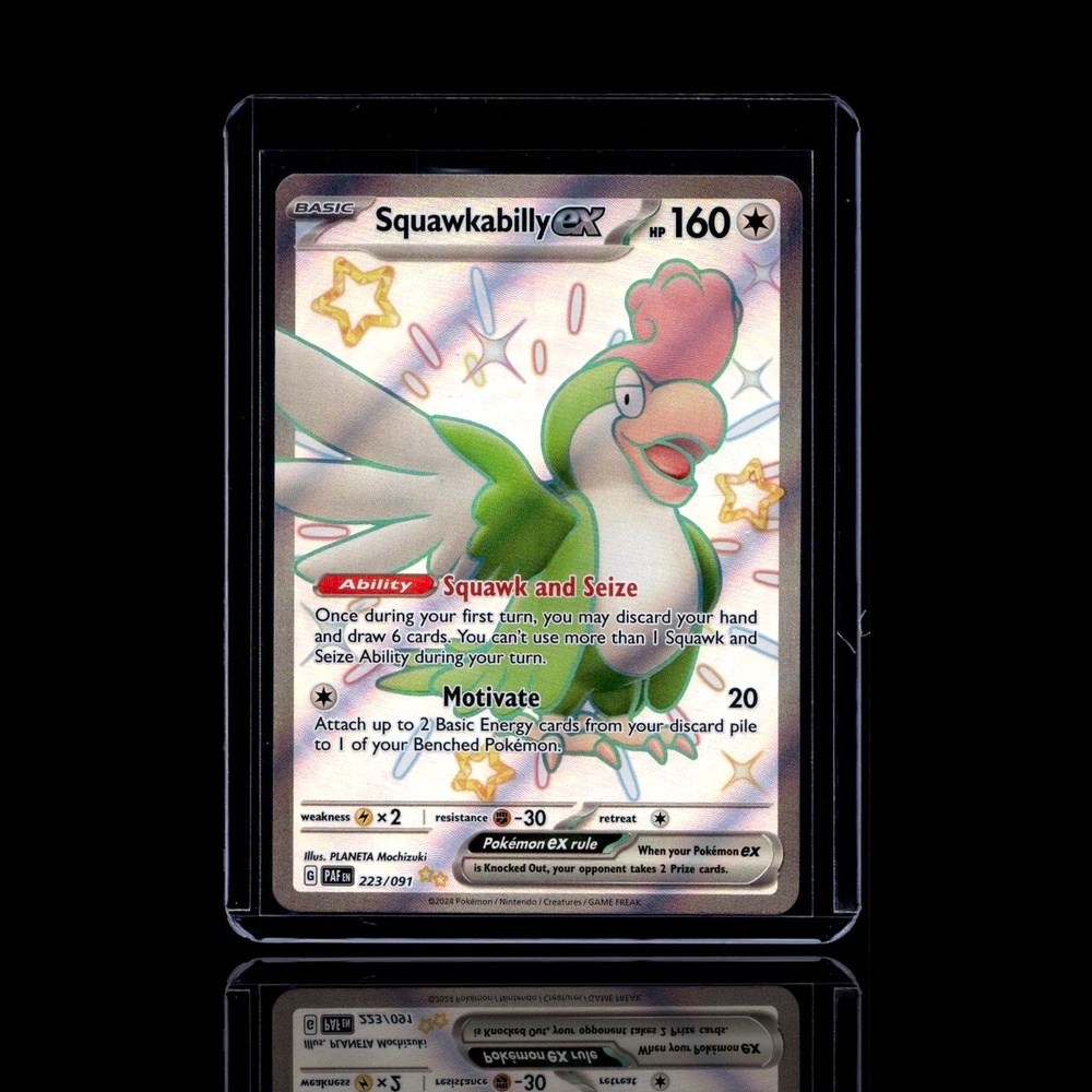 A Common card left
