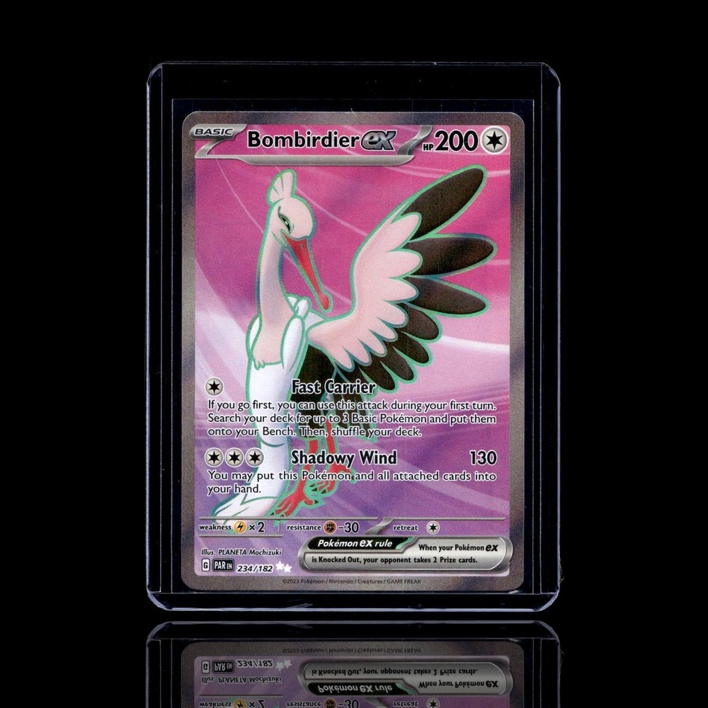 A Common card left