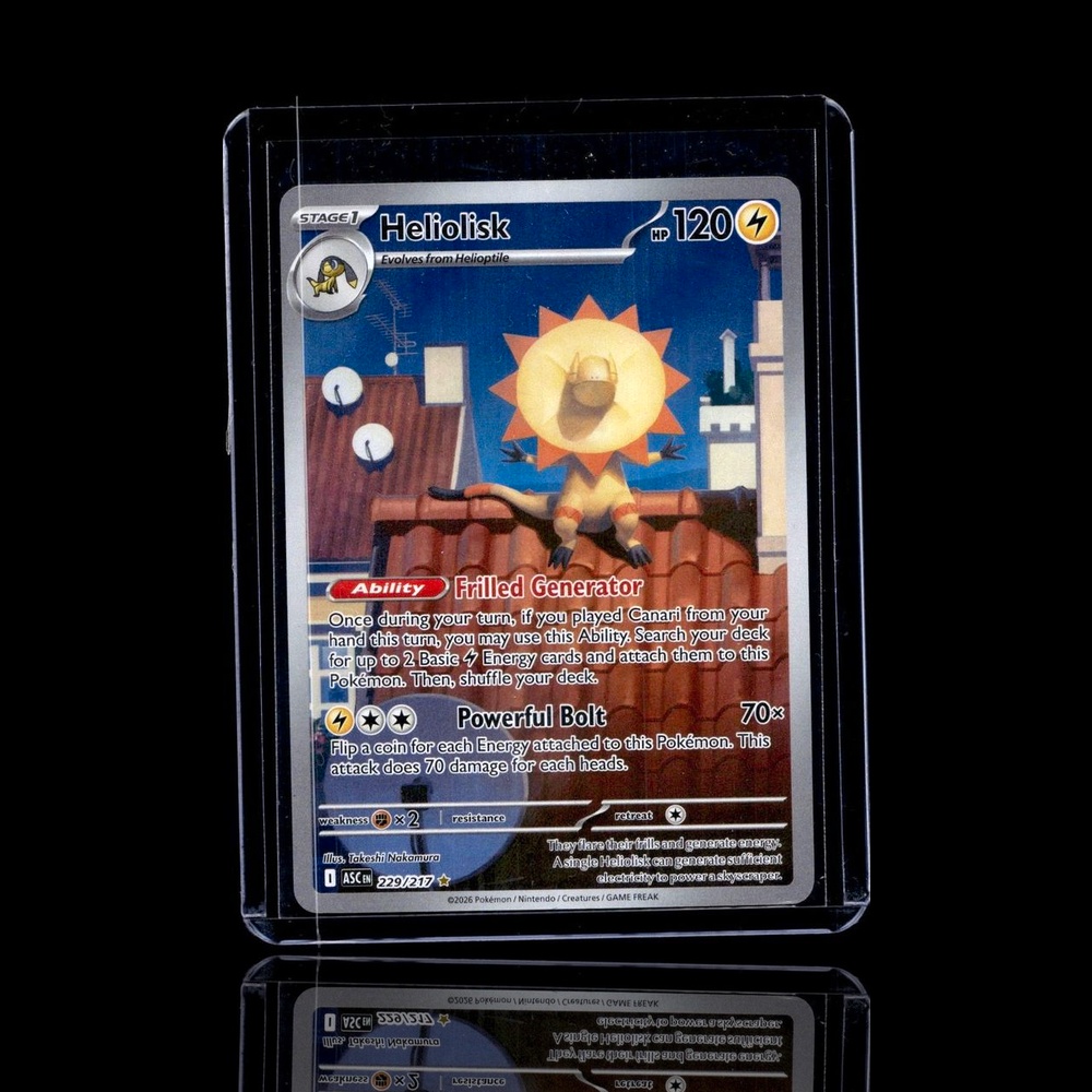 A Common card left
