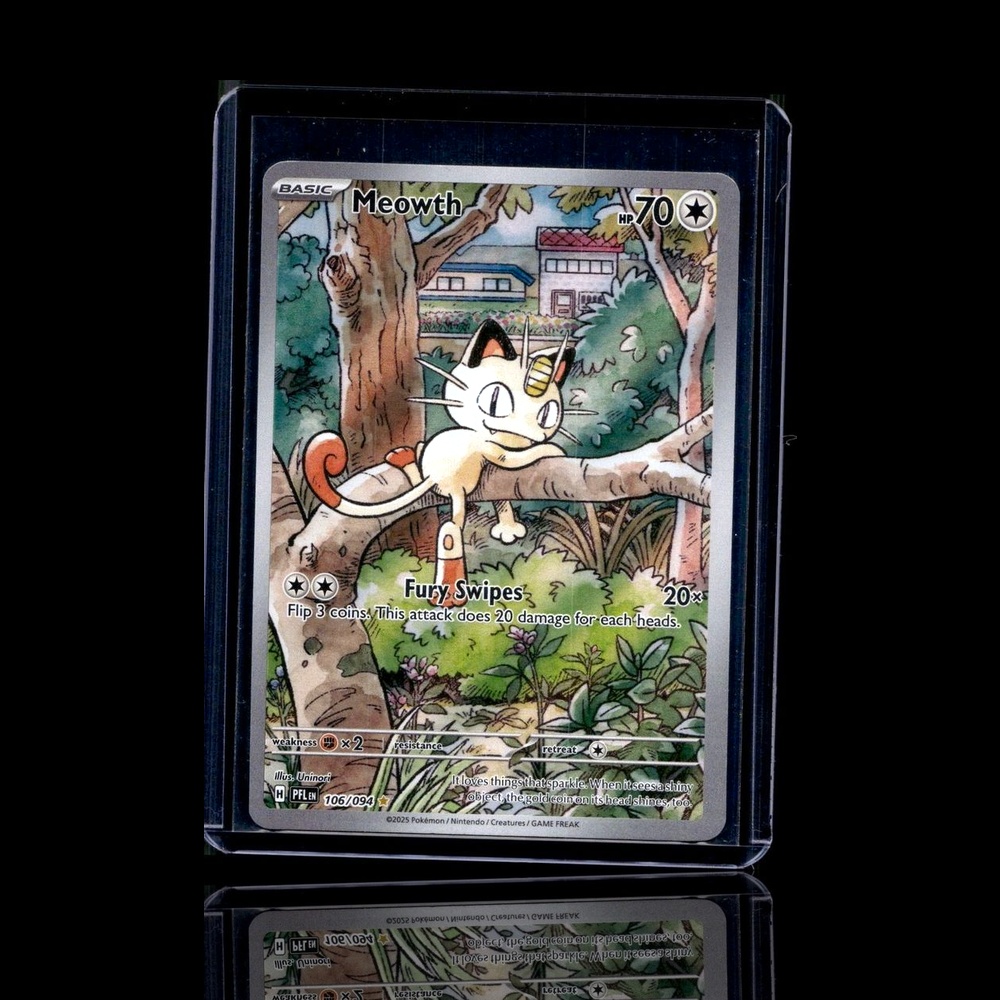 A pulled Epic card
