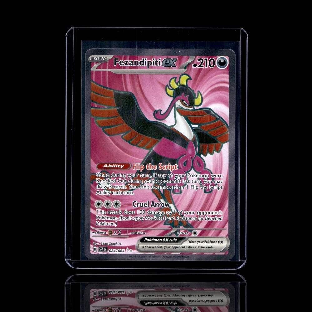 A Ultra Rare card left