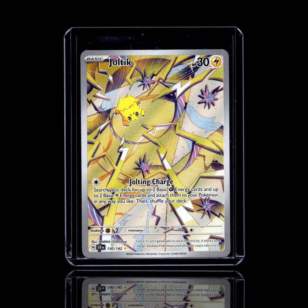 A pulled Rare card