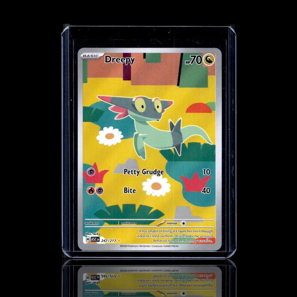A pulled Rare card