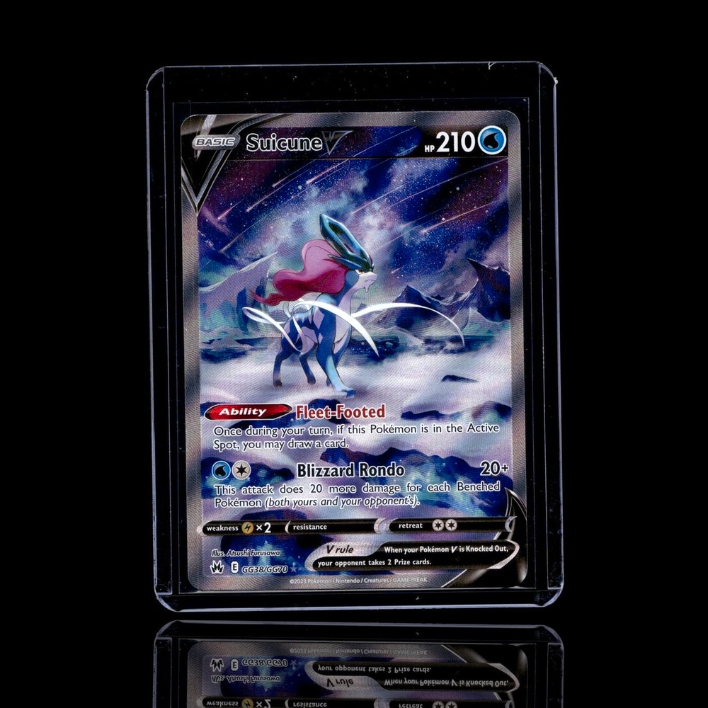 A pulled Super Epic card
