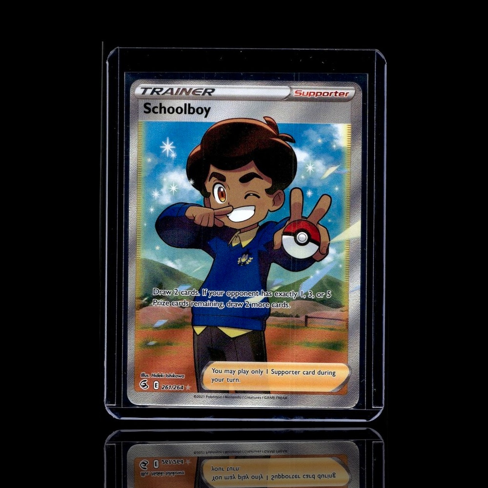 A Common card left