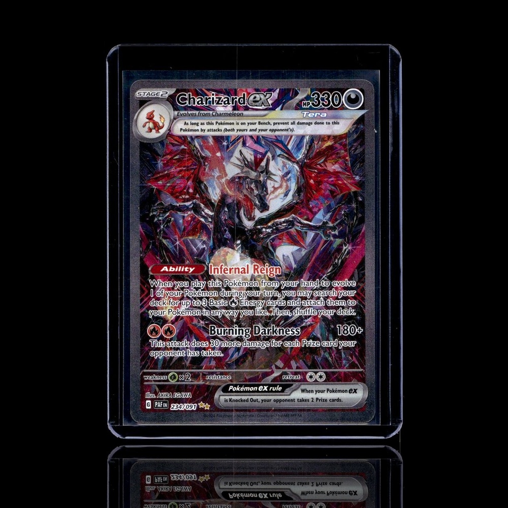 A Chase card left