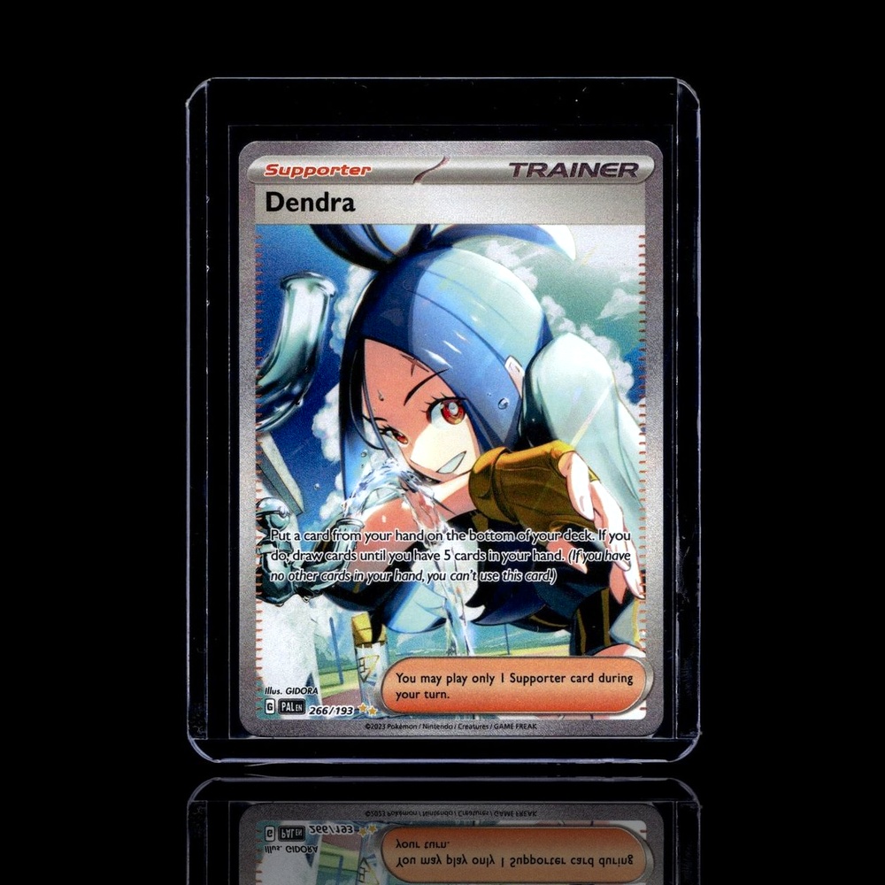 A pulled Rare card