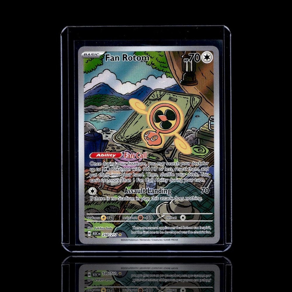 A pulled Common card