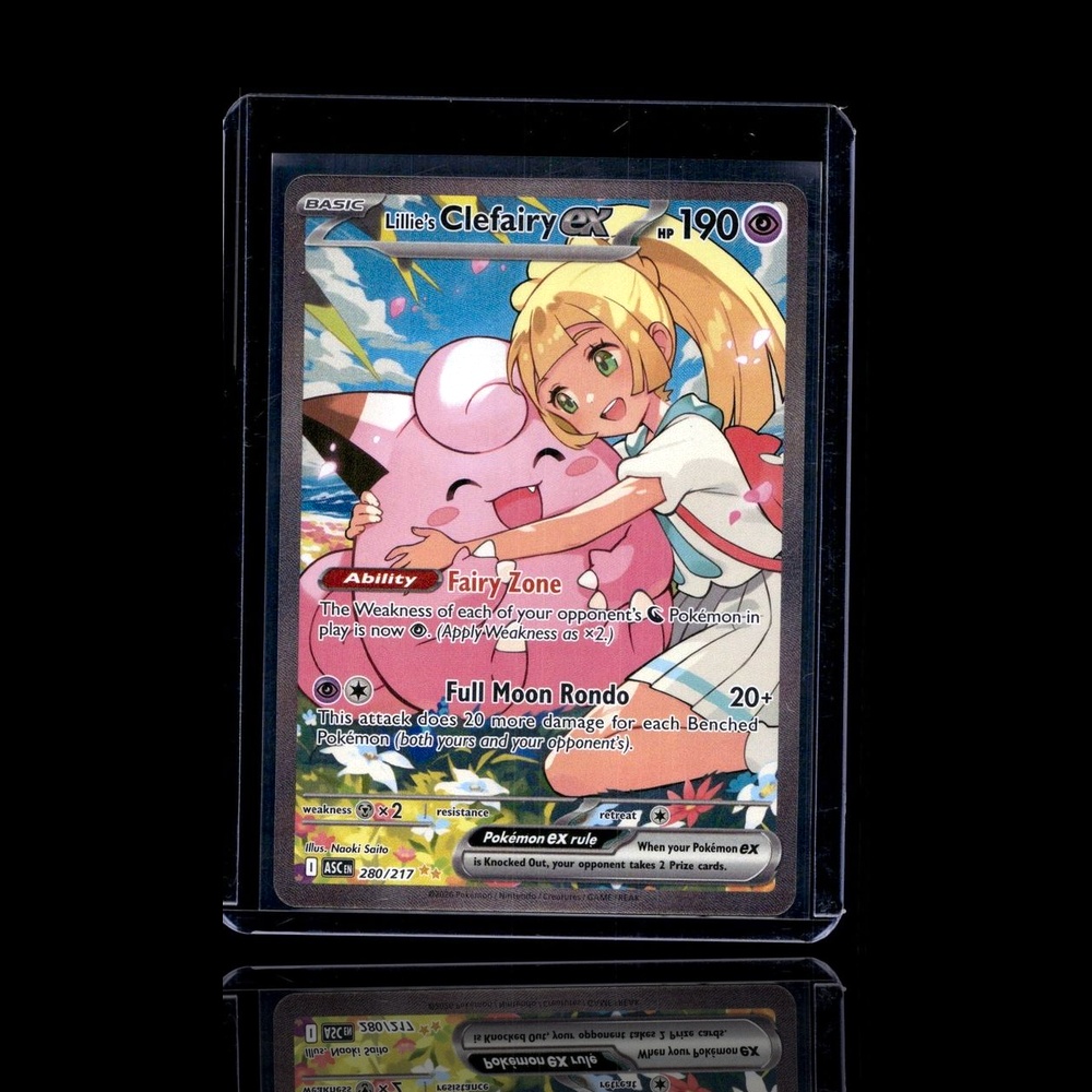 A Chase card left