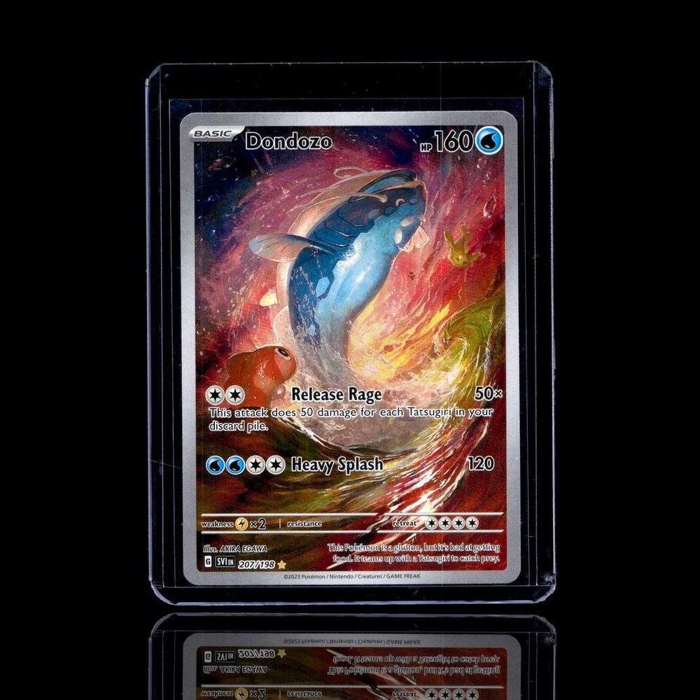 A Ultra Rare card left