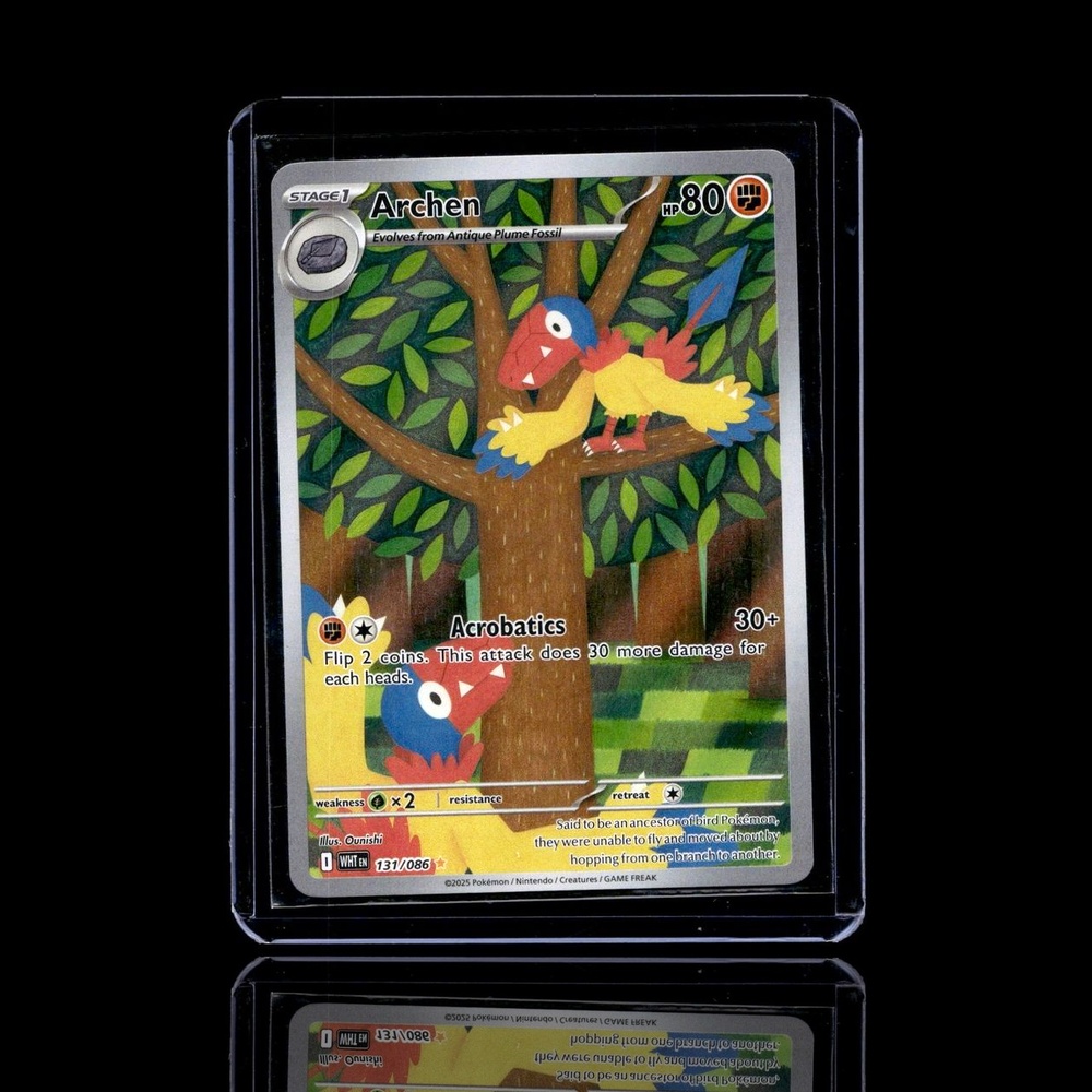 A Ultra Rare card left