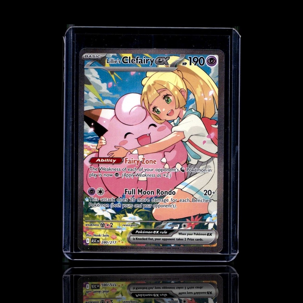 A Chase card left