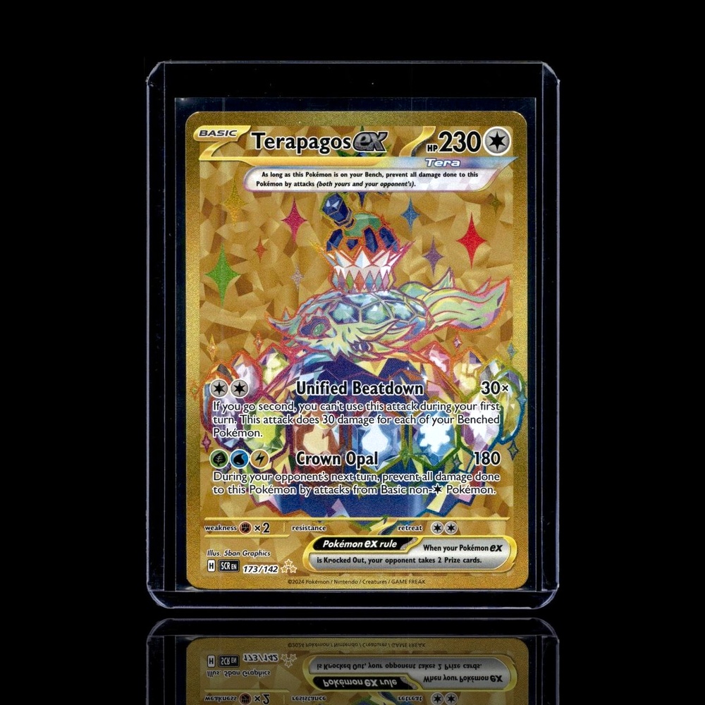 A Ultra Rare card left