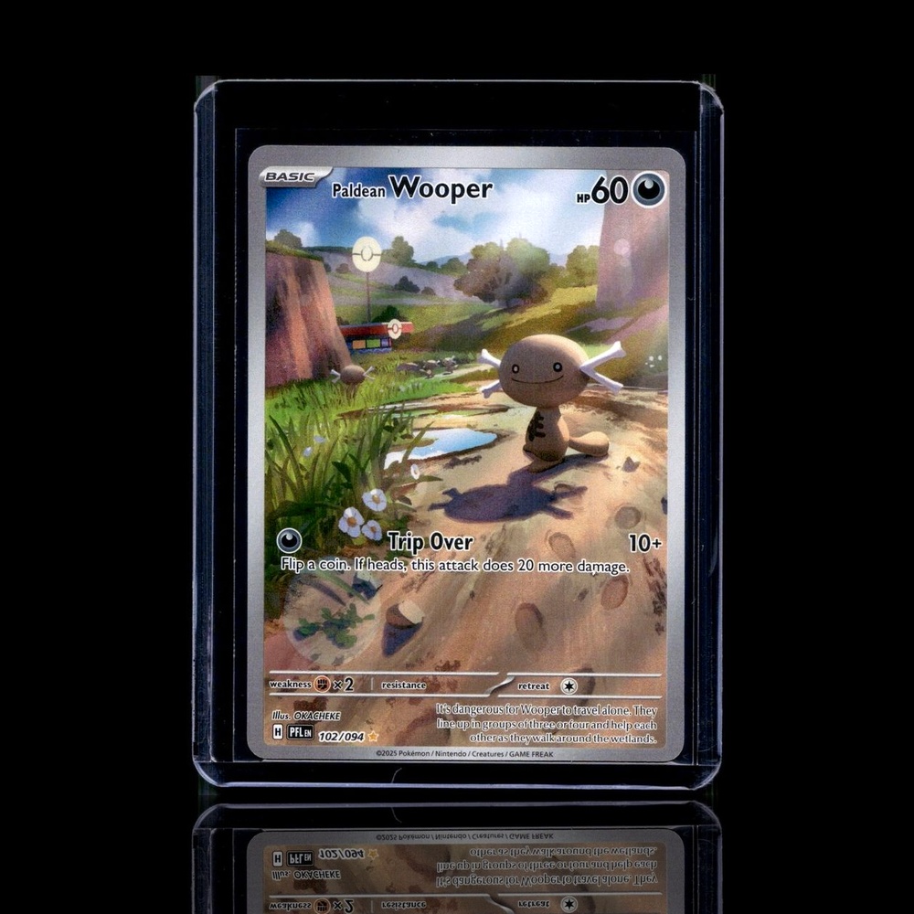 A pulled Common card