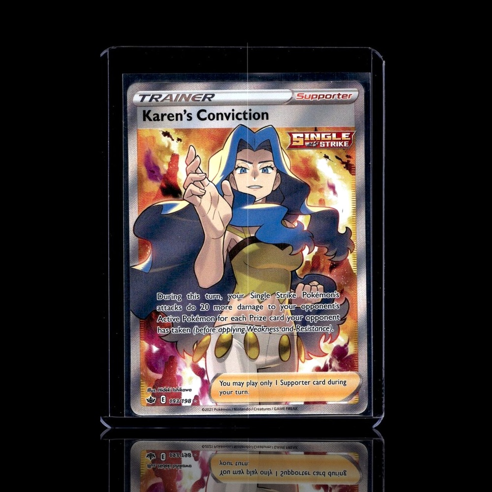 A Epic card left