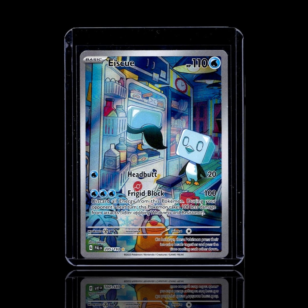 A pulled Epic card
