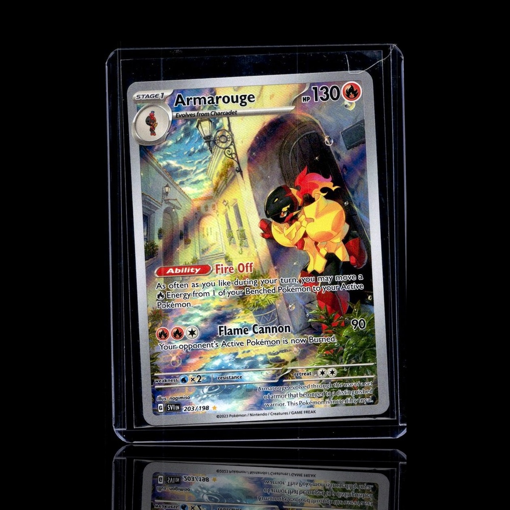 A Ultra Rare card left